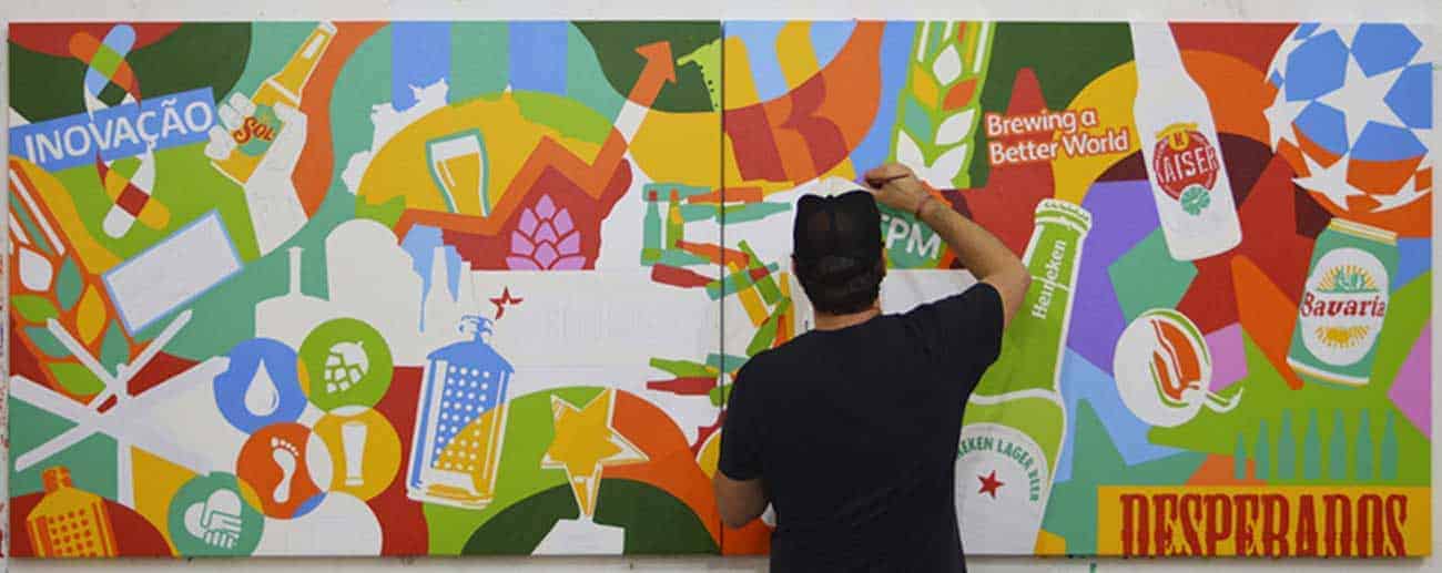 Pop Artist Live Painting