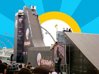 Lobo’s Pop Art at the Nescau Mega Ramp