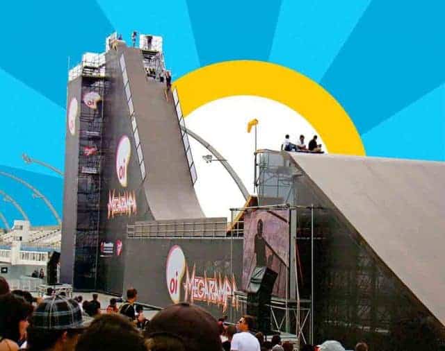 Exposição de Lobo no evento Mega Rampa em São Paulo