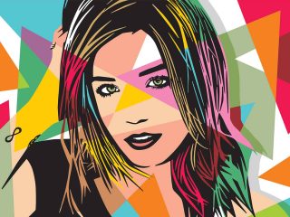 Painting Portraits of the Pop Artist Lobo