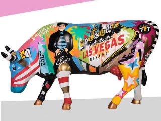Cowparade - Artist Lobo at Cowparade Brazil 2017
