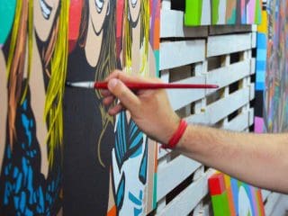 Brazilian Art is the inspiration of the Pop Artist Lobo