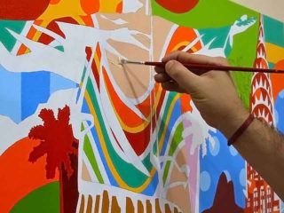 Custom Canvas! Exclusive order of the Brazilian Artist