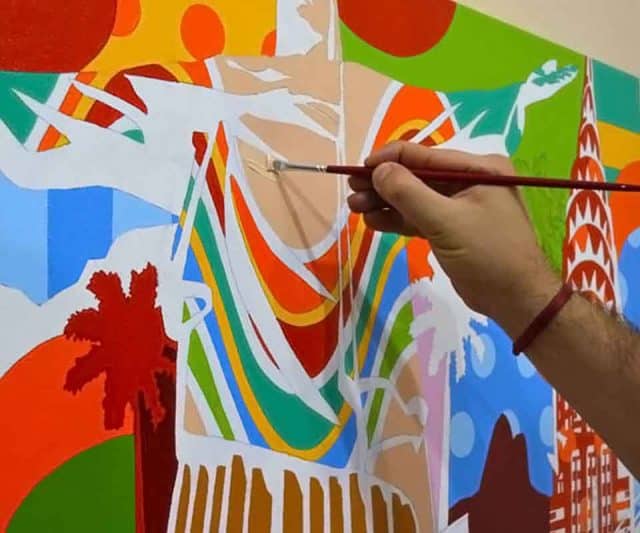 Painting Custom Pop Art