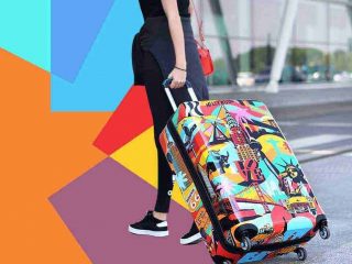 Suitcase Collection by Brazilian Artist Lobo