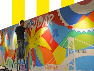 Mercado Libre takes the art of Lobo to Florianopolis