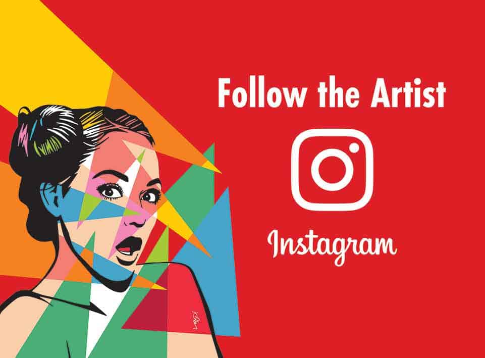 Follow Pop Artist Instagram